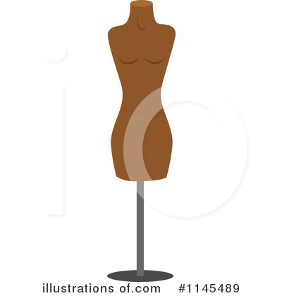 Royalty-Free (RF) Mannequin Clipart Illustration by Rosie Piter - Stock Sample #1145489