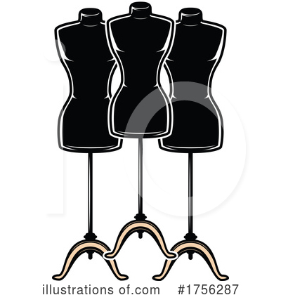 Royalty-Free (RF) Mannequin Clipart Illustration by Vector Tradition SM - Stock Sample #1756287