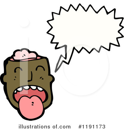 Royalty-Free (RF) Man'S Brains Clipart Illustration by lineartestpilot - Stock Sample #1191173