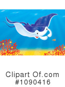 Manta Ray Clipart #1090416 by Alex Bannykh