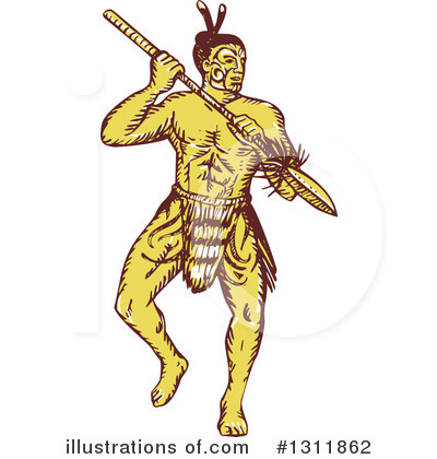 Royalty-Free (RF) Maori Clipart Illustration by patrimonio - Stock Sample #1311862