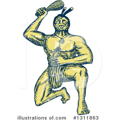 Royalty-Free (RF) Maori Clipart Illustration by patrimonio - Stock Sample #1311863