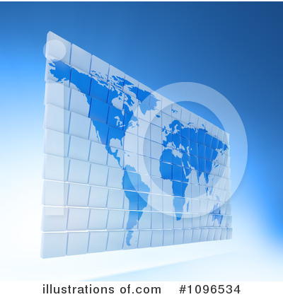 Royalty-Free (RF) Map Clipart Illustration by Mopic - Stock Sample #1096534