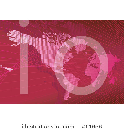 Royalty-Free (RF) Map Clipart Illustration by AtStockIllustration - Stock Sample #11656
