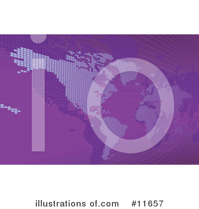 Royalty-Free (RF) Map Clipart Illustration by AtStockIllustration - Stock Sample #11657