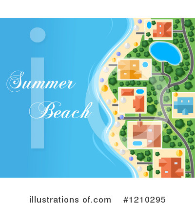 Beach Clipart #1210295 by Vector Tradition SM