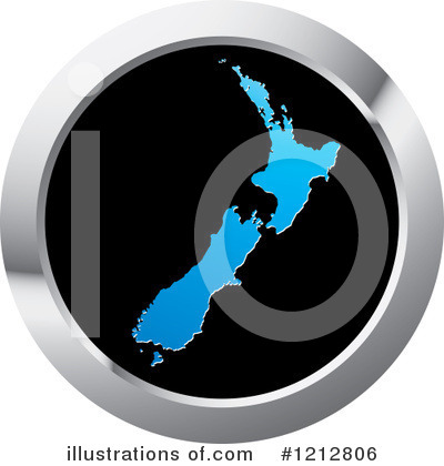 New Zealand Clipart #1212806 by Lal Perera