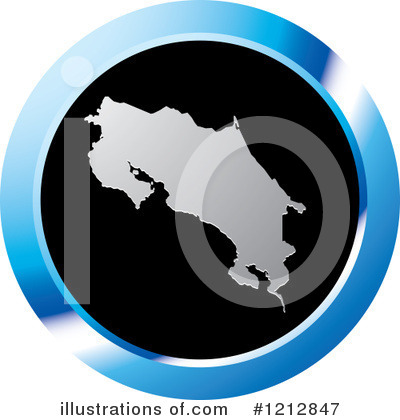 Costa Rica Clipart #1212847 by Lal Perera