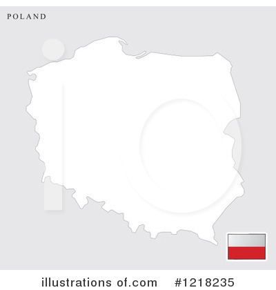 Polish Flag Clipart #1218235 by Lal Perera