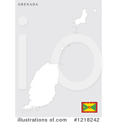 Royalty-Free (RF) Map Clipart Illustration by Lal Perera - Stock Sample #1218242