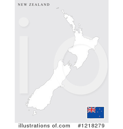 New Zealand Clipart #1218279 by Lal Perera