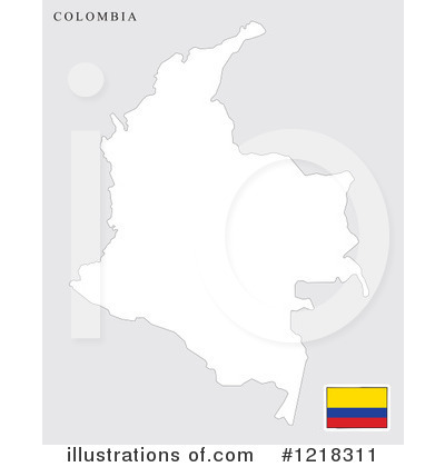 Colombian Flag Clipart #1218311 by Lal Perera
