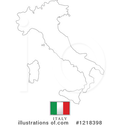 Royalty-Free (RF) Map Clipart Illustration by Lal Perera - Stock Sample #1218398