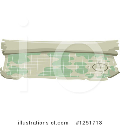 Royalty-Free (RF) Map Clipart Illustration by BNP Design Studio - Stock Sample #1251713