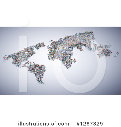 Royalty-Free (RF) Map Clipart Illustration by Mopic - Stock Sample #1267829