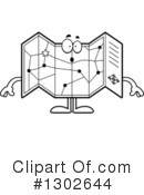 Map Clipart #1302644 by Cory Thoman