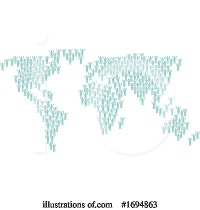 Population Clipart #1694863 by AtStockIllustration