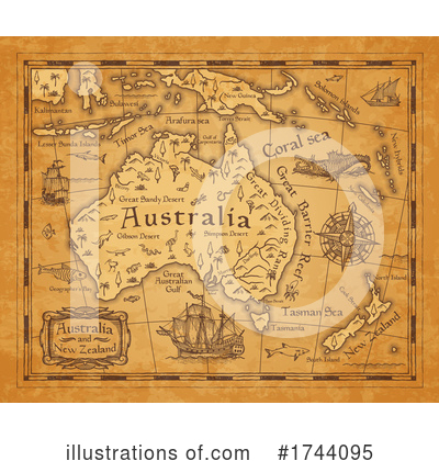 Australia Clipart #1744095 by Vector Tradition SM