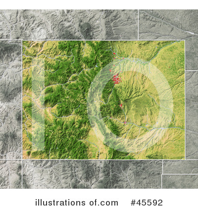 Colorado Clipart #45592 by Michael Schmeling