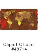 Map Clipart #48714 by Prawny