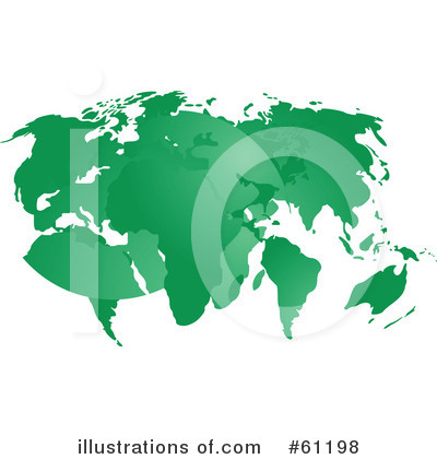 Royalty-Free (RF) Map Clipart Illustration by Kheng Guan Toh - Stock Sample #61198