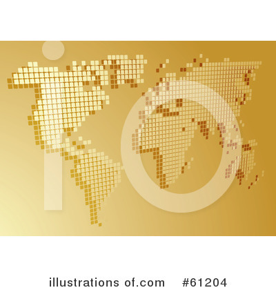 Royalty-Free (RF) Map Clipart Illustration by Kheng Guan Toh - Stock Sample #61204