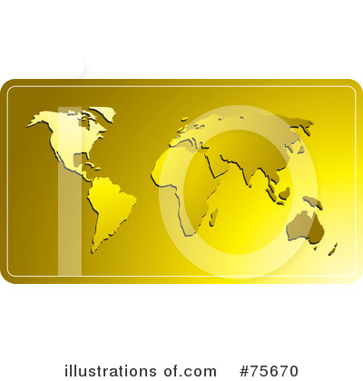 Royalty-Free (RF) Map Clipart Illustration by Lal Perera - Stock Sample #75670