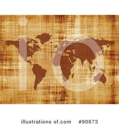 Royalty-Free (RF) Map Clipart Illustration by Arena Creative - Stock Sample #90673