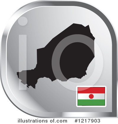Royalty-Free (RF) Map Icon Clipart Illustration by Lal Perera - Stock Sample #1217903