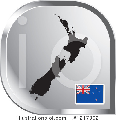 New Zealand Clipart #1217992 by Lal Perera
