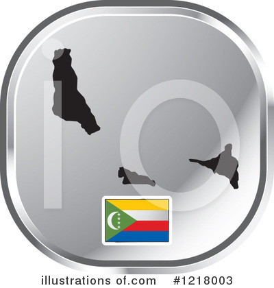 Royalty-Free (RF) Map Icon Clipart Illustration by Lal Perera - Stock Sample #1218003