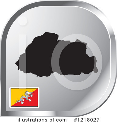 Royalty-Free (RF) Map Icon Clipart Illustration by Lal Perera - Stock Sample #1218027