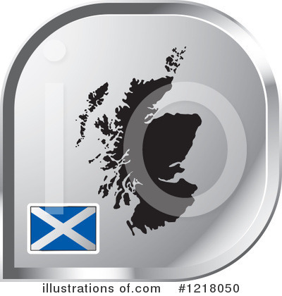 Royalty-Free (RF) Map Icon Clipart Illustration by Lal Perera - Stock Sample #1218050