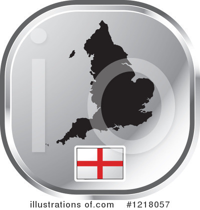 England Flag Clipart #1218057 by Lal Perera