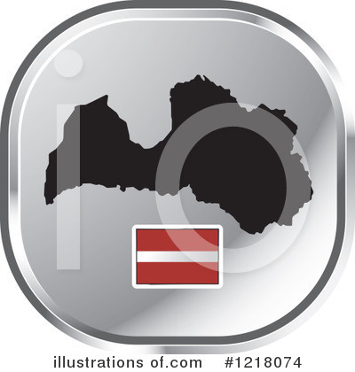 Royalty-Free (RF) Map Icon Clipart Illustration by Lal Perera - Stock Sample #1218074