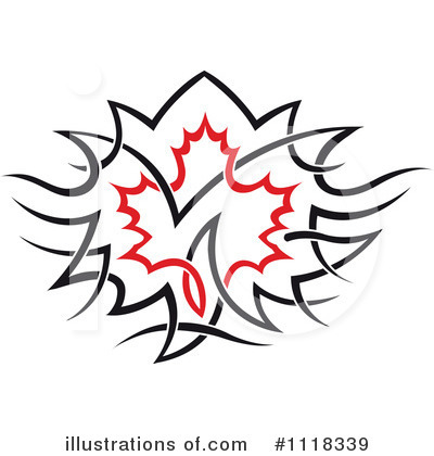 Maple Leaf Clipart #1118339 by Vector Tradition SM