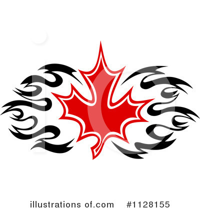 Maple Leaf Clipart #1128155 by Vector Tradition SM