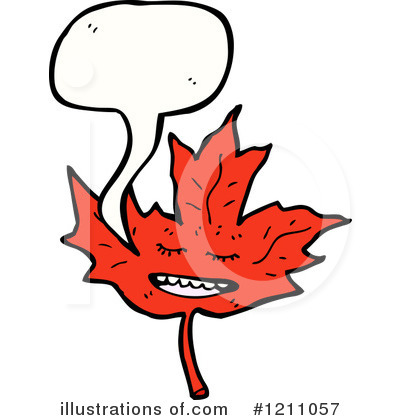 Royalty-Free (RF) Maple Leaf Clipart Illustration by lineartestpilot - Stock Sample #1211057