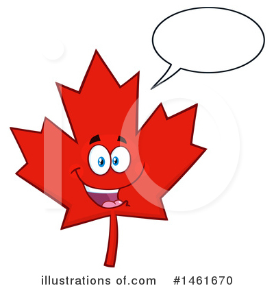 Maple Leaf Clipart #1461670 by Hit Toon