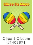 Maracas Clipart #1408871 by Hit Toon