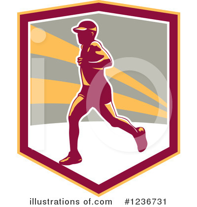 Royalty-Free (RF) Marathon Clipart Illustration by patrimonio - Stock Sample #1236731