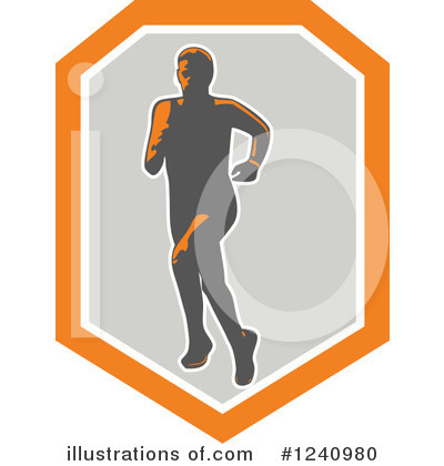 Royalty-Free (RF) Marathon Clipart Illustration by patrimonio - Stock Sample #1240980