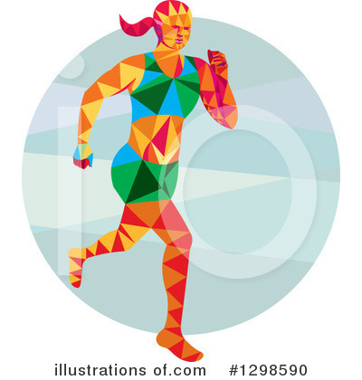 Royalty-Free (RF) Marathon Clipart Illustration by patrimonio - Stock Sample #1298590