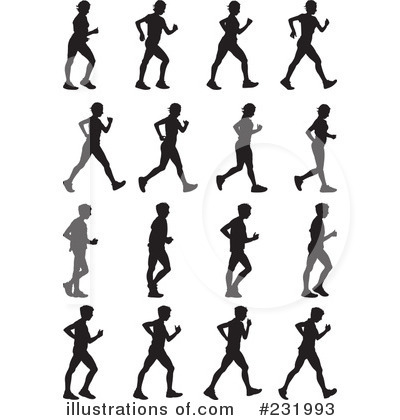 Royalty-Free (RF) Marching Clipart Illustration by Frisko - Stock Sample #231993