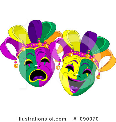 Mardi Gras Clipart #1090070 by Pushkin