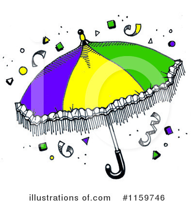 Mardi Gras Clipart #1159746 by LoopyLand