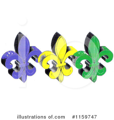 Royalty-Free (RF) Mardi Gras Clipart Illustration by LoopyLand - Stock Sample #1159747
