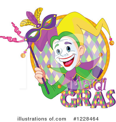 Royalty-Free (RF) Mardi Gras Clipart Illustration by Pushkin - Stock Sample #1228464
