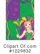 Mardi Gras Clipart #1229832 by Pushkin