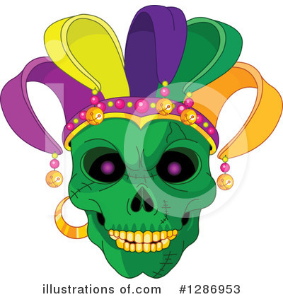 Skull Clipart #1286953 by Pushkin